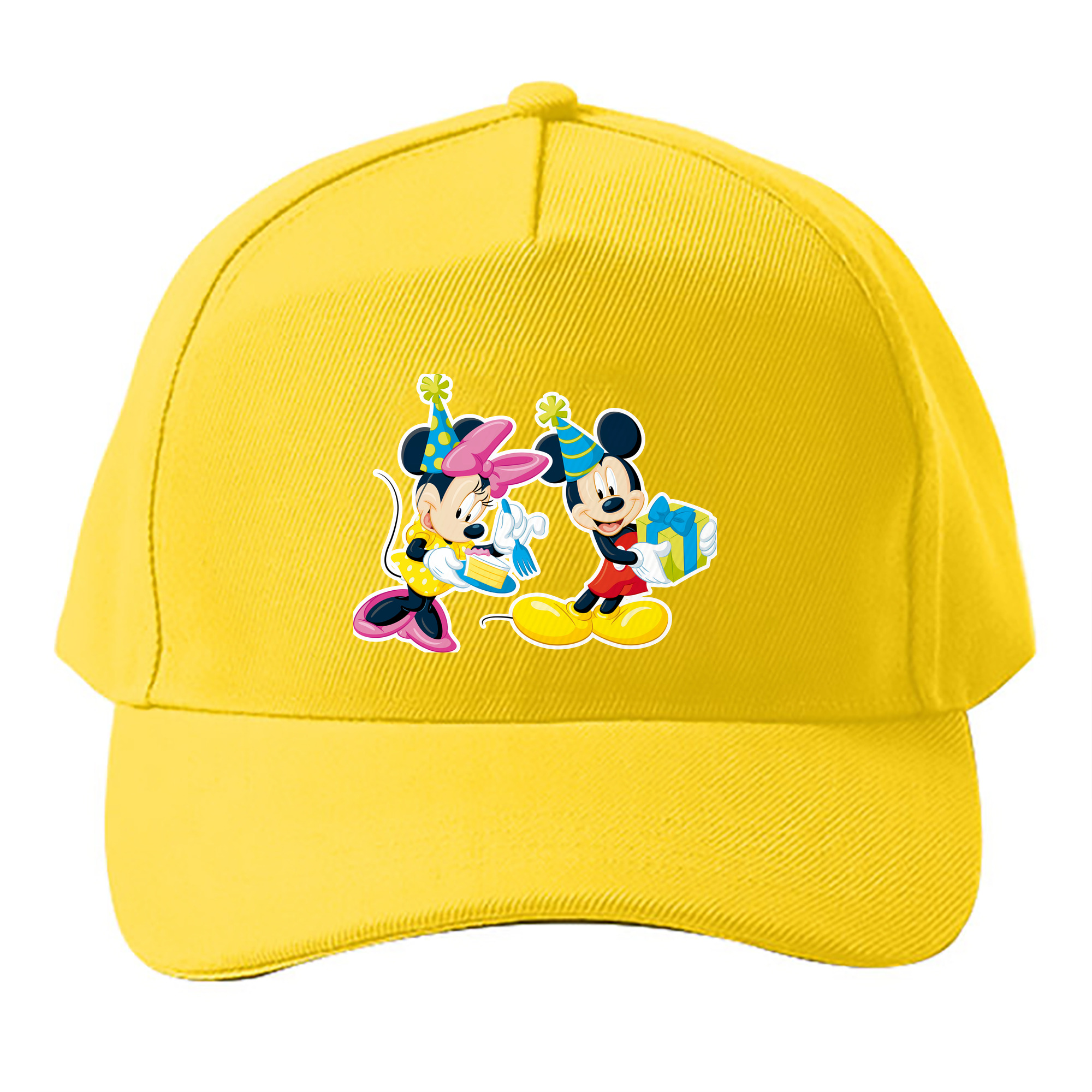 （画像用） ミッキーマウス Mickey Mouse ベースボールキャップ 綿100％ 男女兼用 帽子 スポーツ
